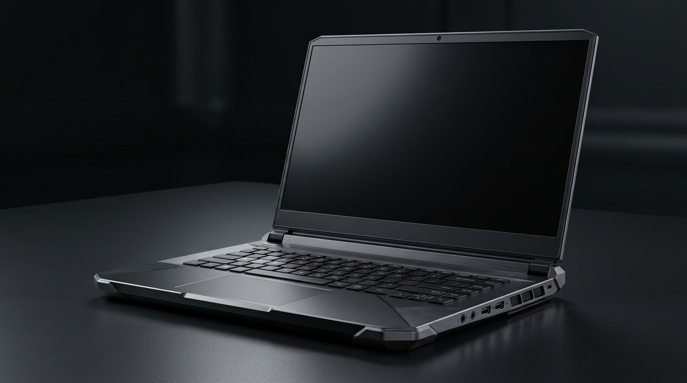 Laptop - widok zewnętrzny obudowy